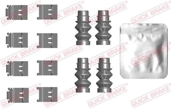 Accessory Kit, disc brake pad